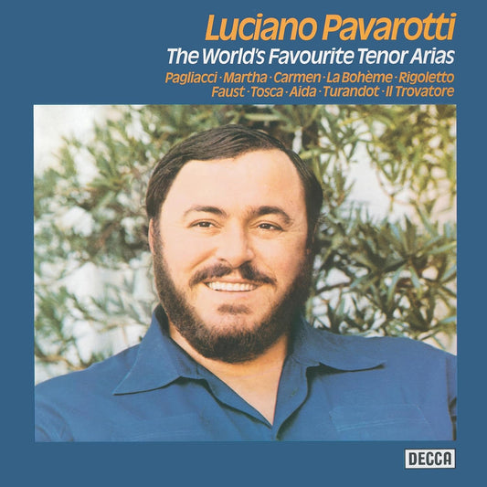 Luciano Pavarotti The World'S Favourite Tenor Arias LP Vinile 180gr. Edizione Limitata Rimasterizzata