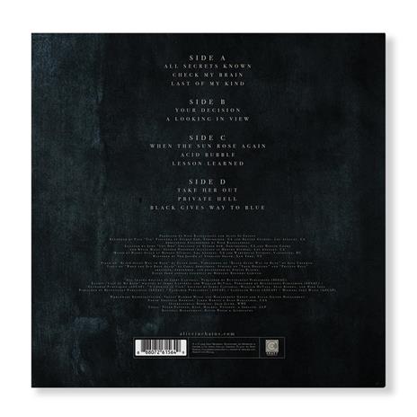 Alice In Chains Black Gives Way To Blue 2 LP Vinile