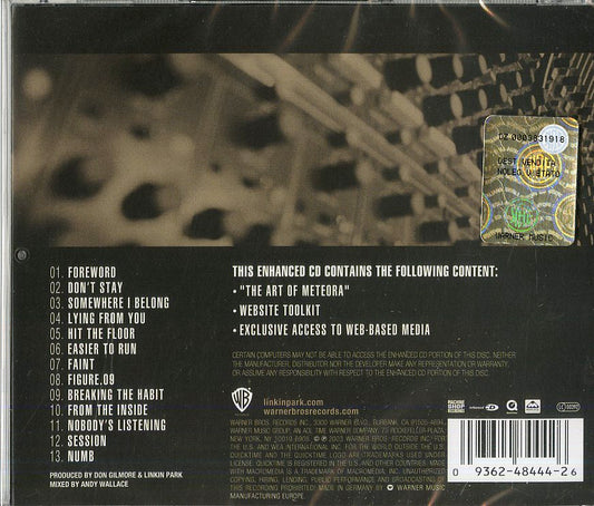 Linkin Park Meteora CD