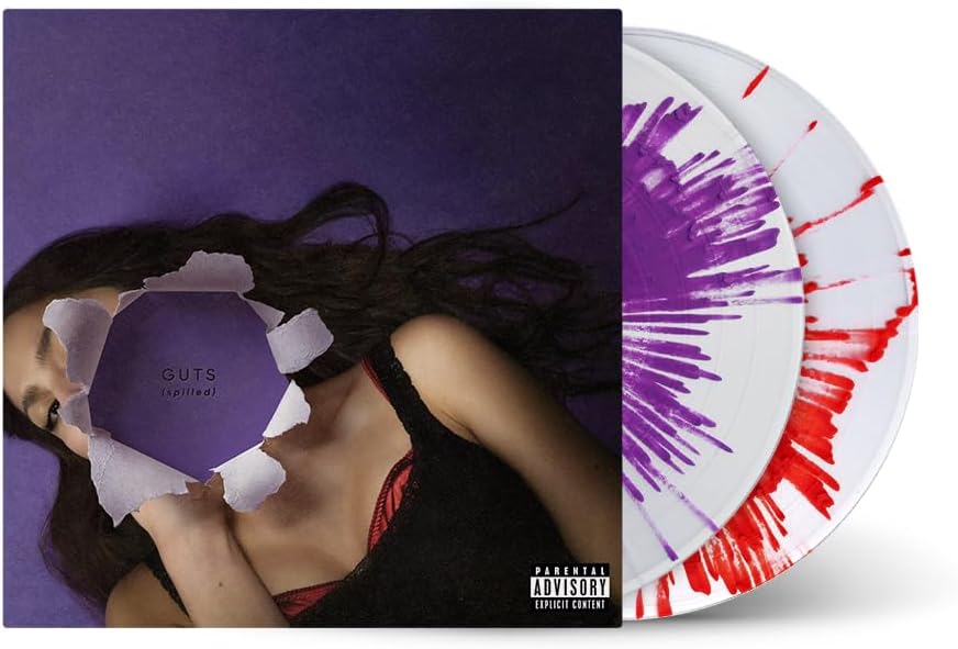 Olivia Rodrigo Guts (Spilled) Special Edition 2 Lp Vinile Deluxe Edt. Splatter Version Limited Edt.