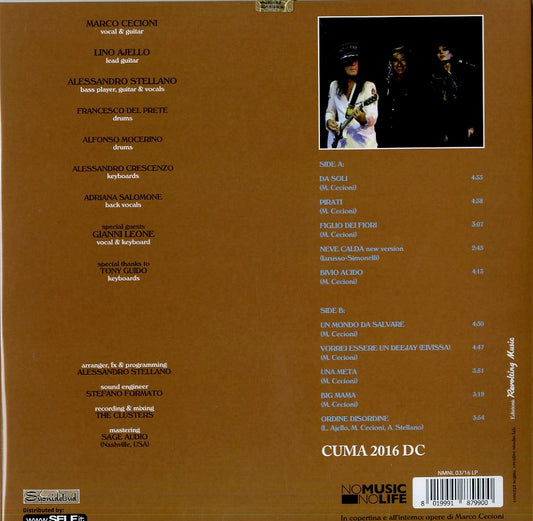 Il Balletto Di Bronzo Cuma 2016 Dc LP Vinile + CD Edizione Limitata