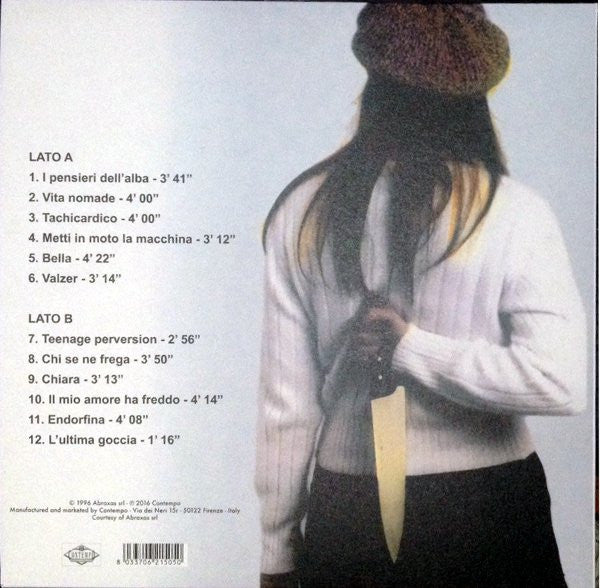 Diaframma Sesso E Violenza LP Vinile 140 gr. ristampa 2016
