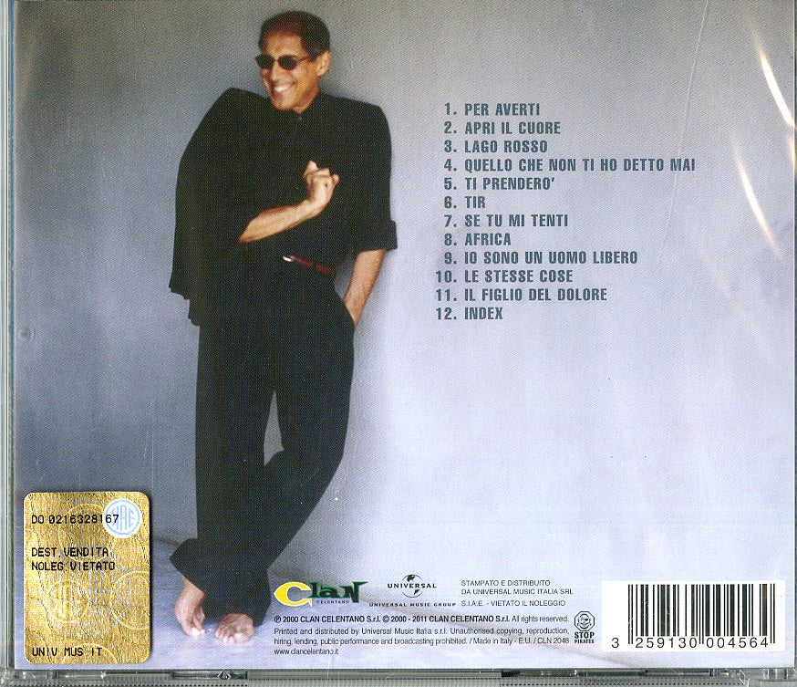 Adriano Celentano Esco Di Rado E Parlo Ancora Meno CD
