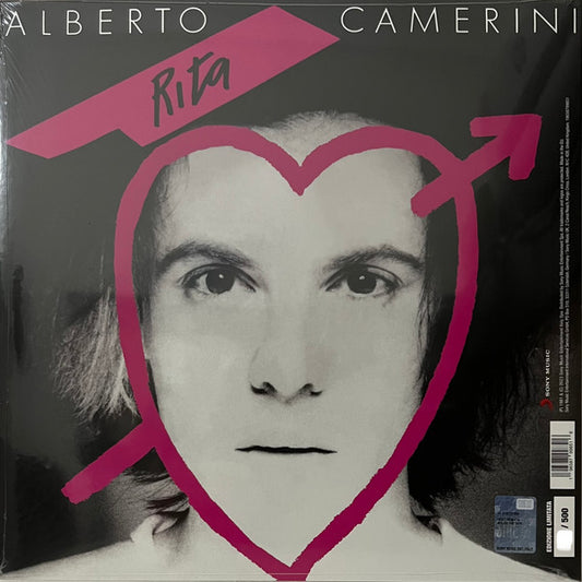 Alberto Camerini Rudy / Rita LP Vinile Edizione Limitata Numerata di 500 copie Colorato Mix 50% Yellow\Pink