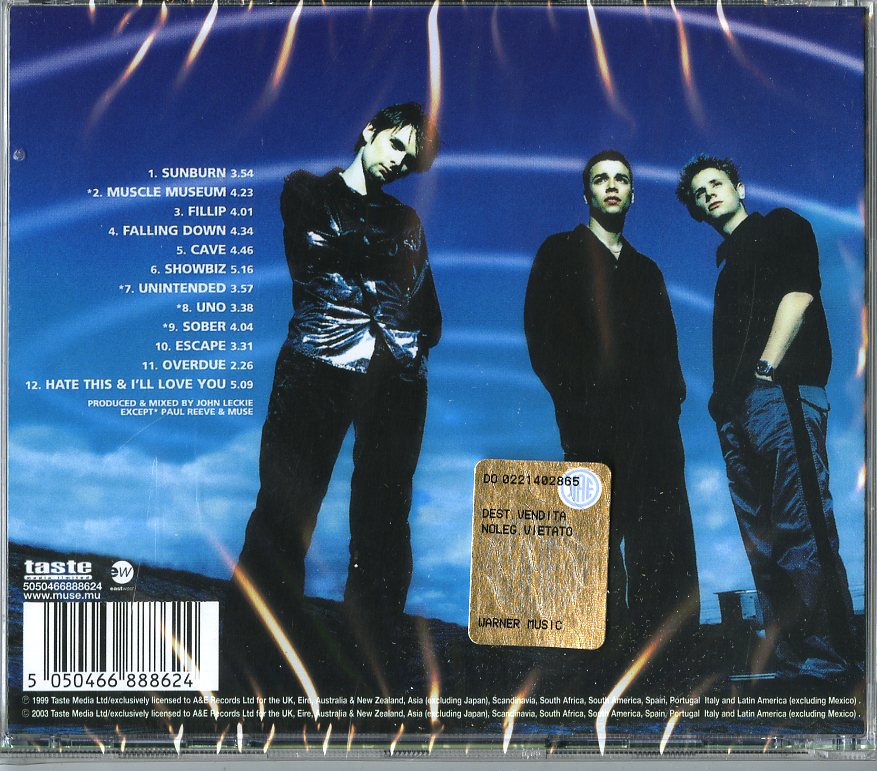 Muse Showbiz CD