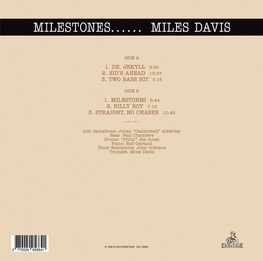 Miles Davis Milestones LP Vinile Special Edt. Vinyl Yellow