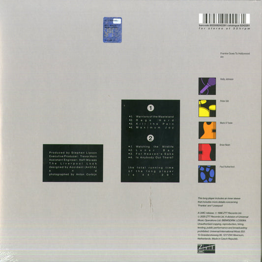 Frankie Goes To Hollywood Liverpool LP Vinile