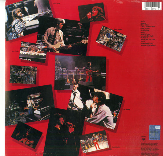 Toto Toto IV LP Vinile