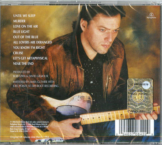 David Gilmour About Face CD Remaster 2006