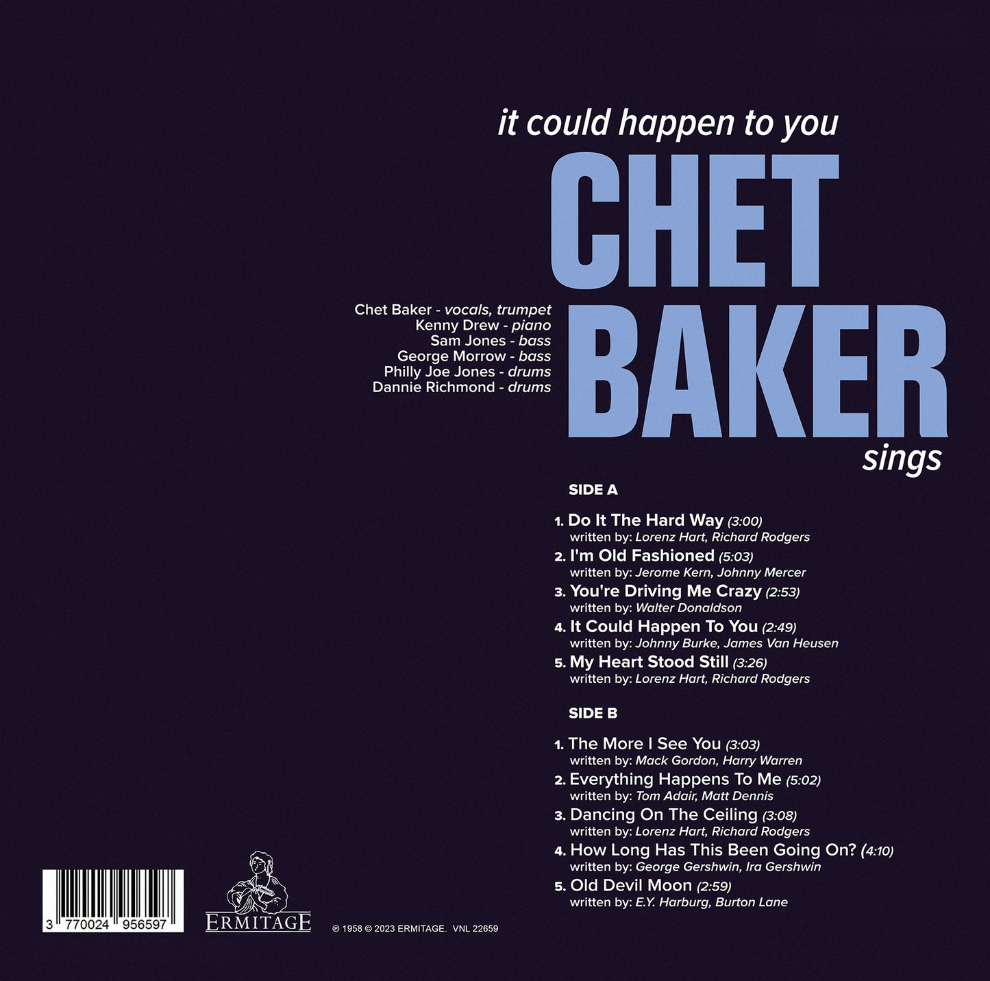 Chet Baker It Could Happen To You LP Edizione speciale Vinyl Yellow