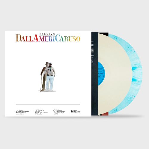 Lucio Dalla Dallamericaruso 2Lp Vinile 180Gr Transp Mix White-White Mix Blue