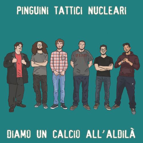 Pinguini Tattici Nucleari Diamo Un Calcio All'Aldilà CD copertina digisleeve