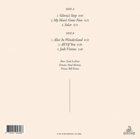 Bill Evans Trio Feat. Scott Lafaro Sunday At The Village Vanguard LP Vinile 140 Gr Special Edt. Vinyl Yellow