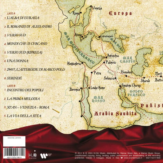 Le Orme La Via Della Seta LP Vinile edizione Limitata e Numerata Colorata Bordeaux