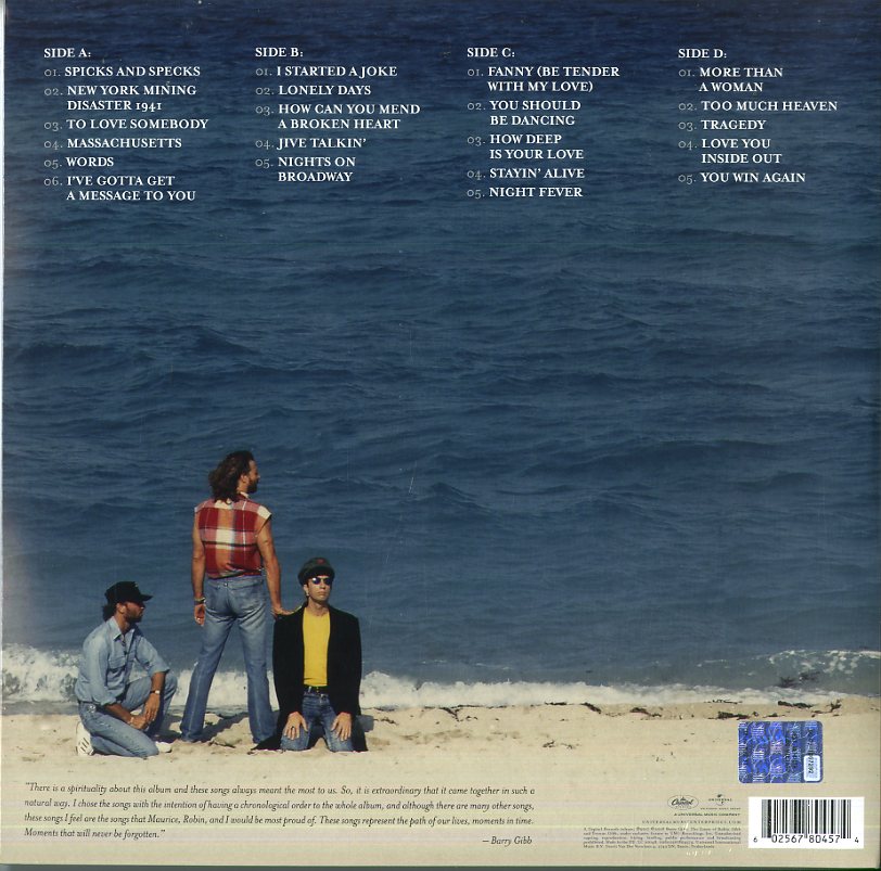 Bee Gees Timeless Time All Time Greatest Hits 2 LP Vinile 180 Gr.