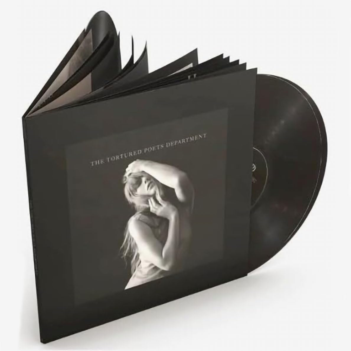 Taylor Swift The Tortured Poets Department The Black Dog Alternative Cover 2 LP + Bonus Track Edizione Limitata