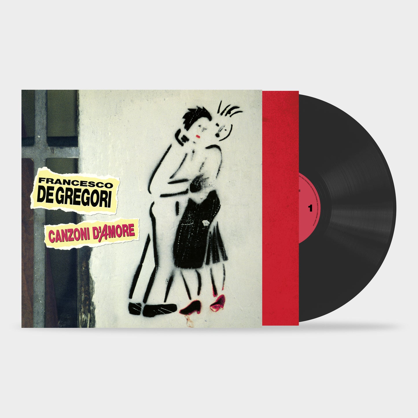 Francesco De Gregori Canzoni D'Amore LP Vinile 180 Gr Black Edizione Limitata e Numerata di 500 copie