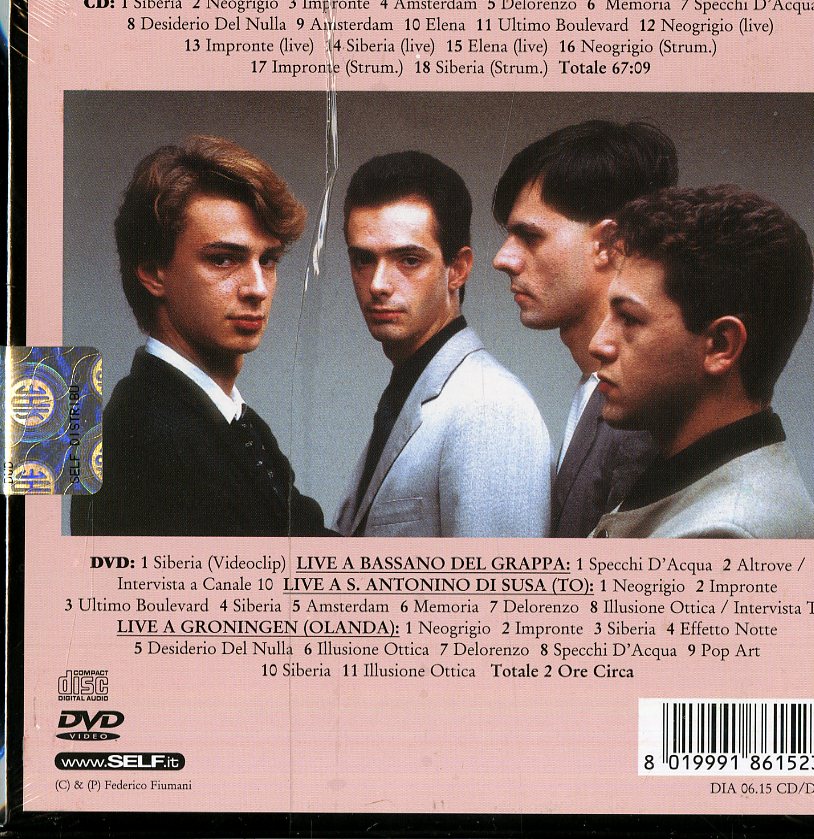Diaframma Siberia 40Th Anniversary CD+ DVD