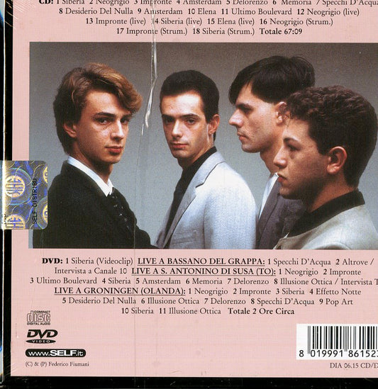 Diaframma Siberia 40Th Anniversary CD+ DVD