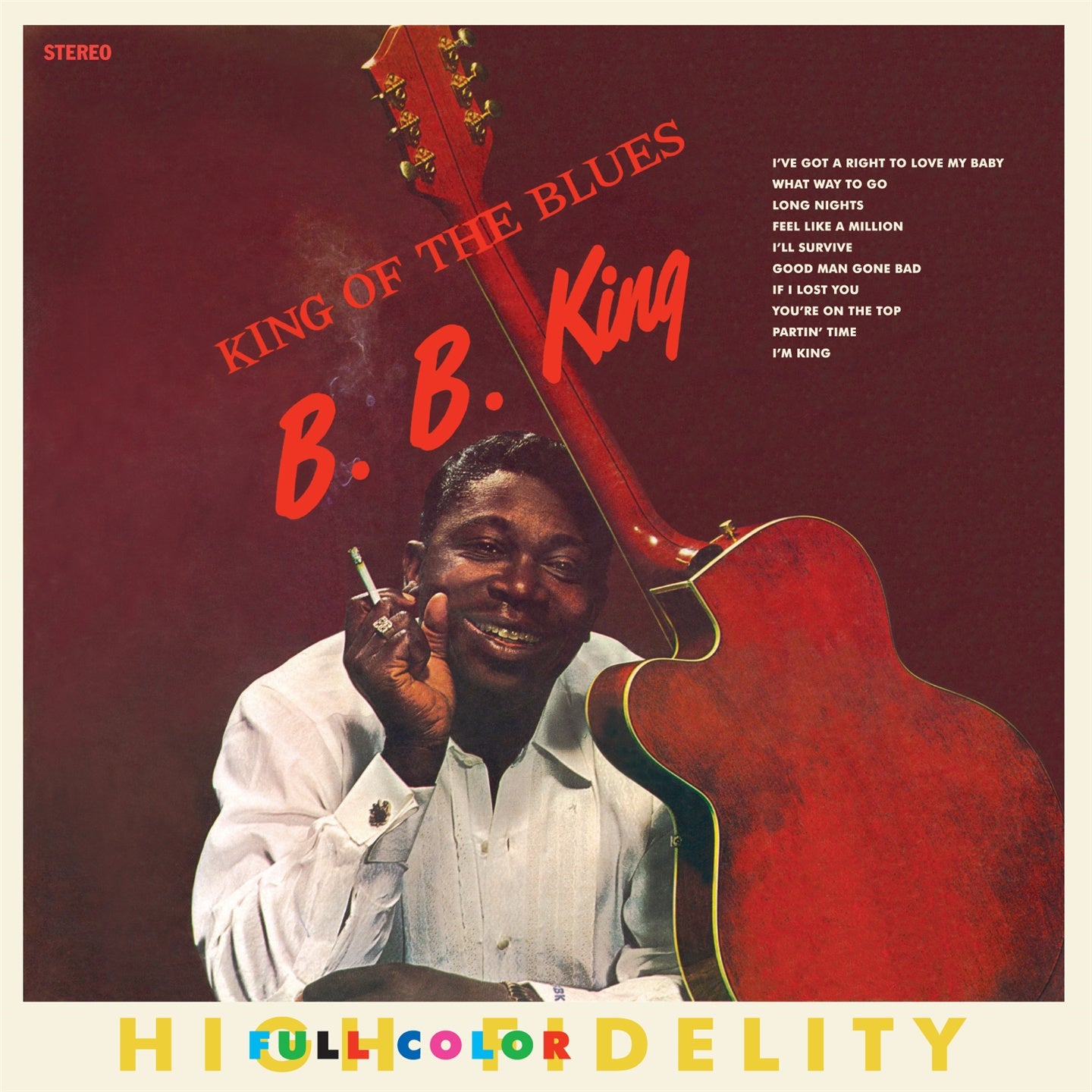 B.B. King King Of The Blues LP Vinile Edizoine Limitata Colorato Red