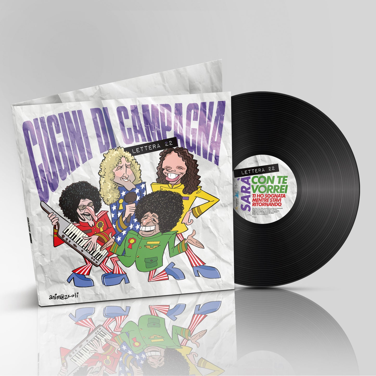 Cugini Di Campagna LP Vinile Lettera 22 Sanremo 2023