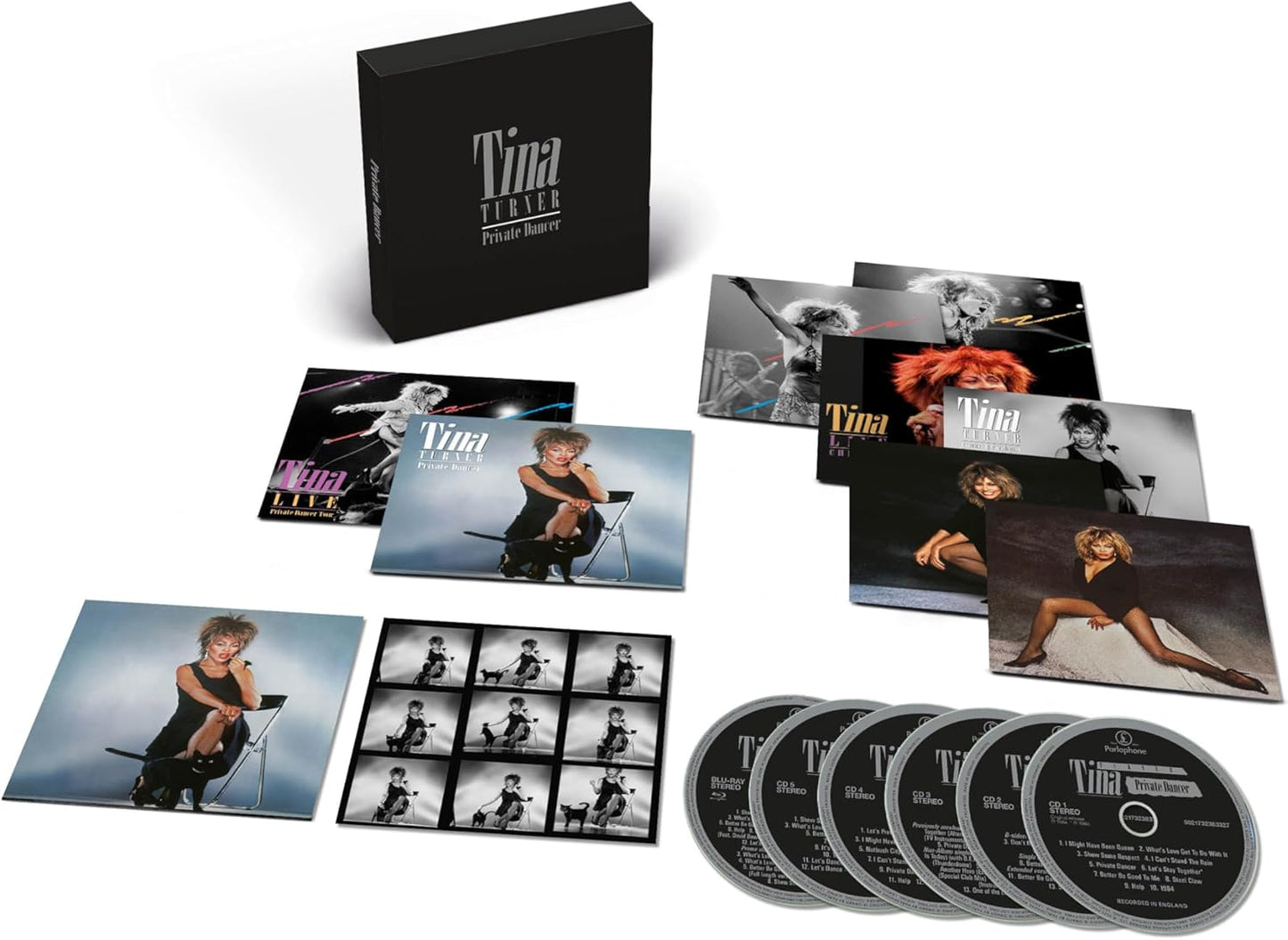 Tina Turner Private Dancer Box 5 CD + Blu-ray