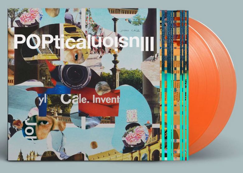 John Cale Poptical Illusion 2 LP Vinile Colorato Arancione Edizione Limitata Indie