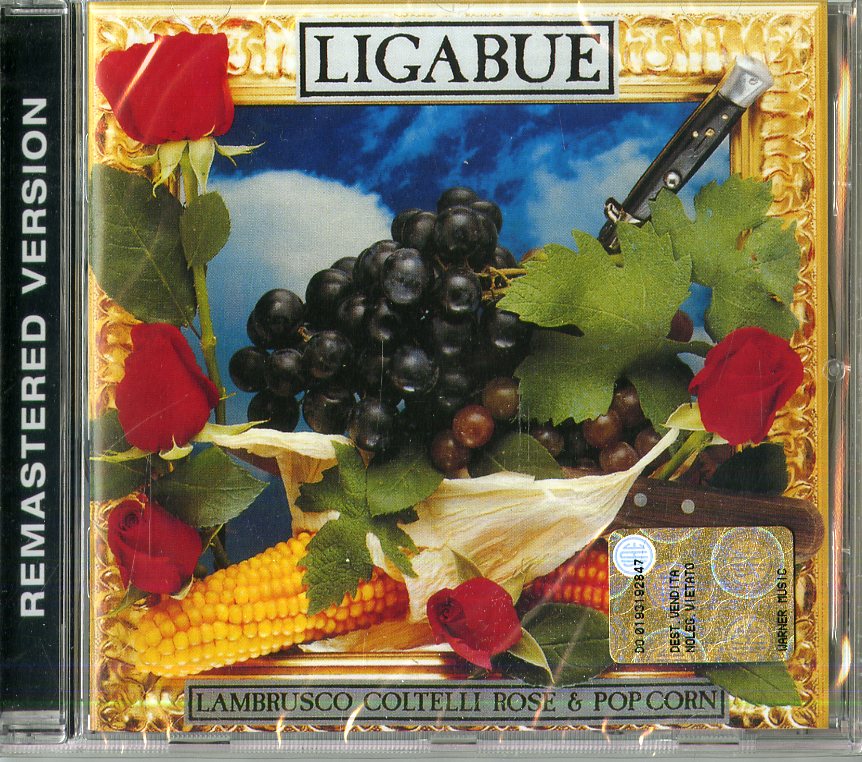 Ligabue Lambrusco Coltelli Rose & Pop Corn CD Remaster Edition