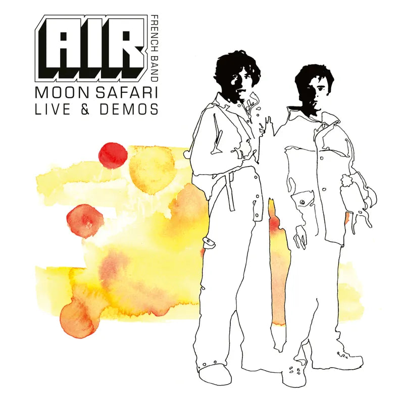 Air Moon Safari Live And DemosLP Vinile Colorato Vinyl White Rsd 2025