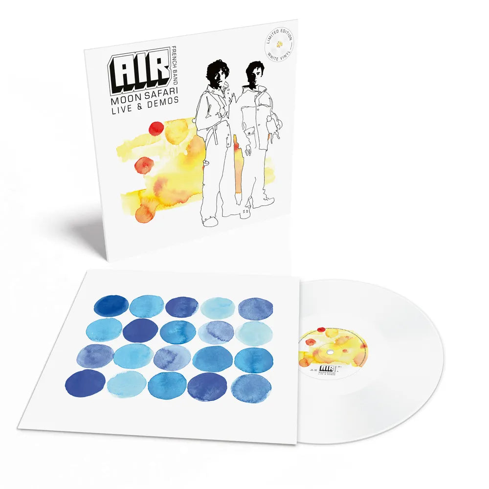 Air Moon Safari Live And DemosLP Vinile Colorato Vinyl White Rsd 2025