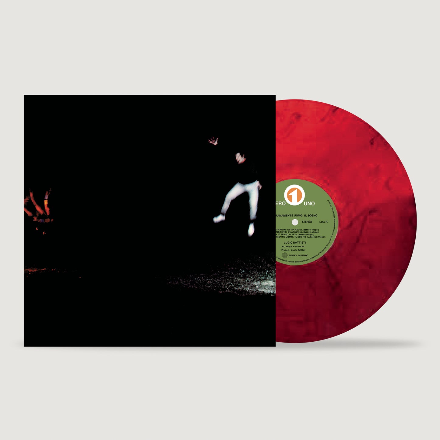Lucio Battisti Umanamente Uomo: Il Sogno (180 Gr. Vinil Red With Black Streaks Ltd.) (Rsd 2024) Limitato; Rimasterizzato; 180 gr.; Vinile Rosso; Record Store Day 2024