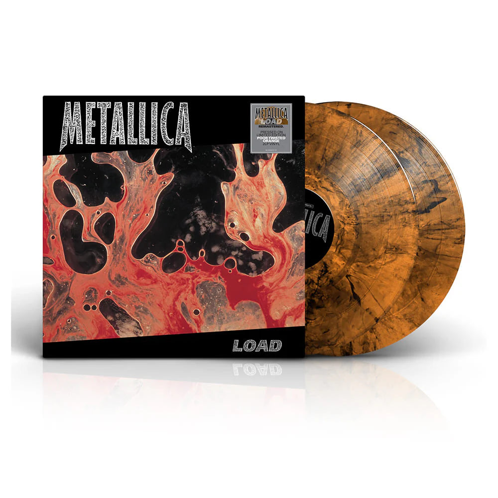 Metallica Load 2 LP Vinile Colorato Poor Twisted Orange Remastered Edizione 2025 Pre Order Dal 13 Giugno