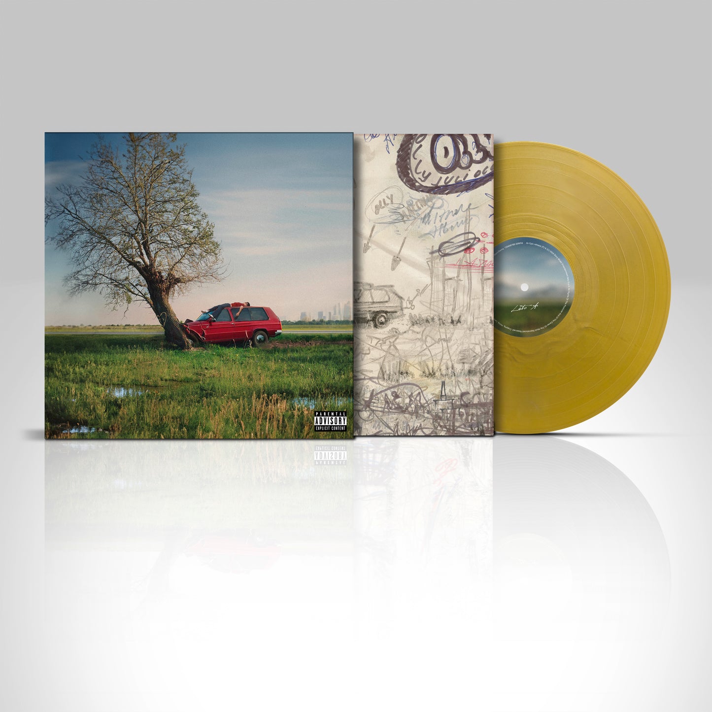 Olly Tutta Vita LP Vinile Colorato Gold Sanremo 2025 Contiene Balorda Nostalgia