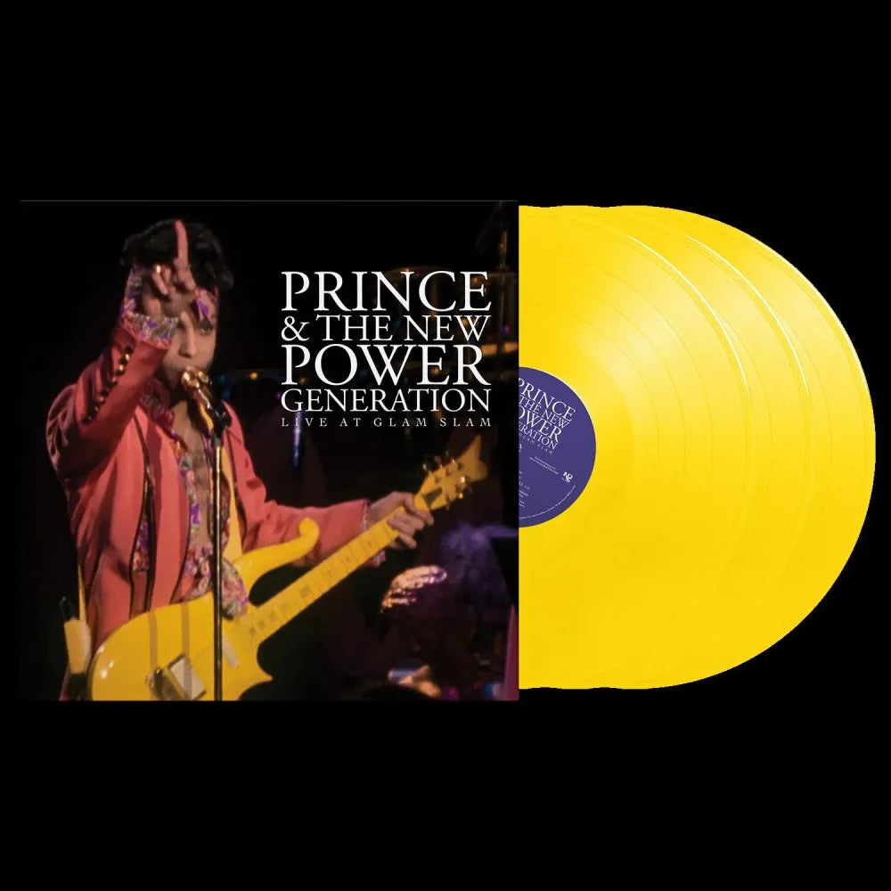 Prince & The New Power Generation Live At Glam Slam 3 LP Vinile 180 gr. Colorato Vinyl Colour Yellow Rsd 2025