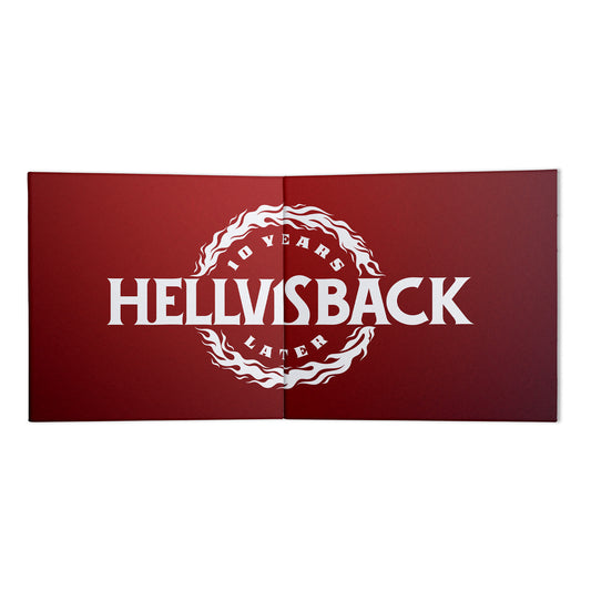 Salmo Hellvisback 10 Years Later 2 LP Vinile Red Opaque
