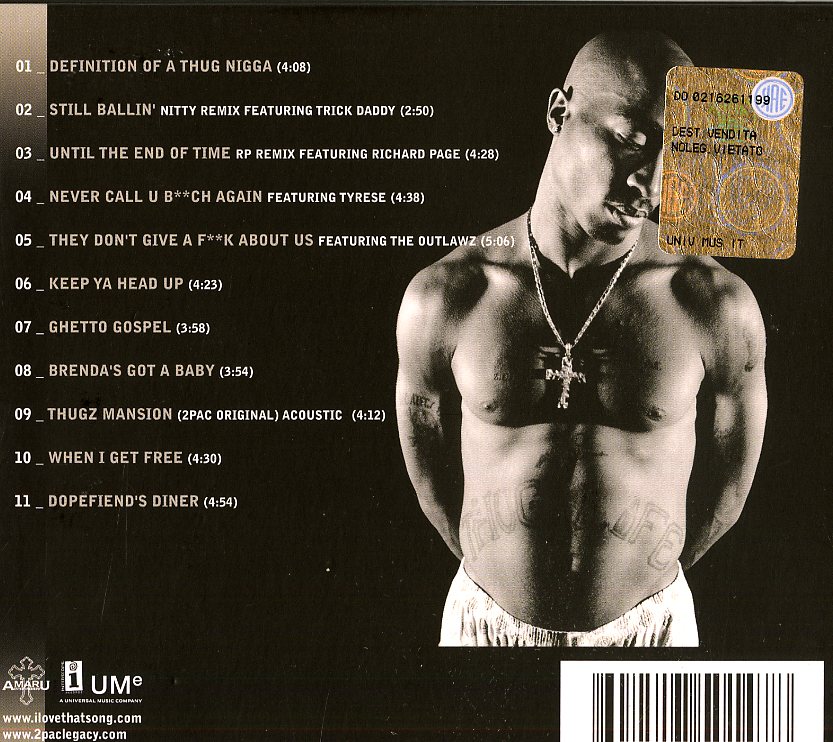 2Pac The Best Of Part 2 Life Cd