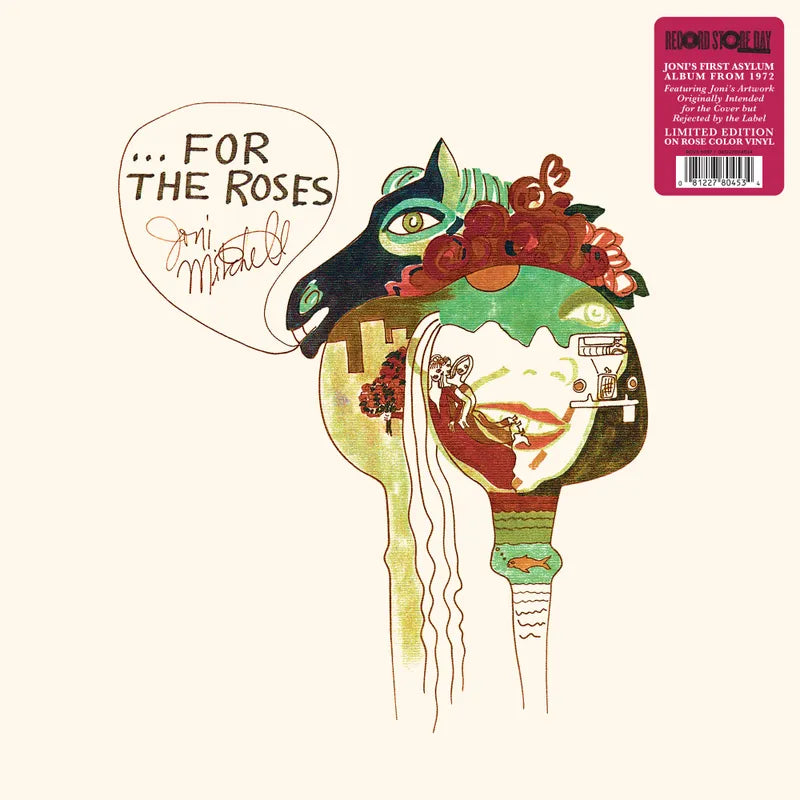 Joni Mitchell For The Roses LP Vinile Colorato Rosa RSD2026