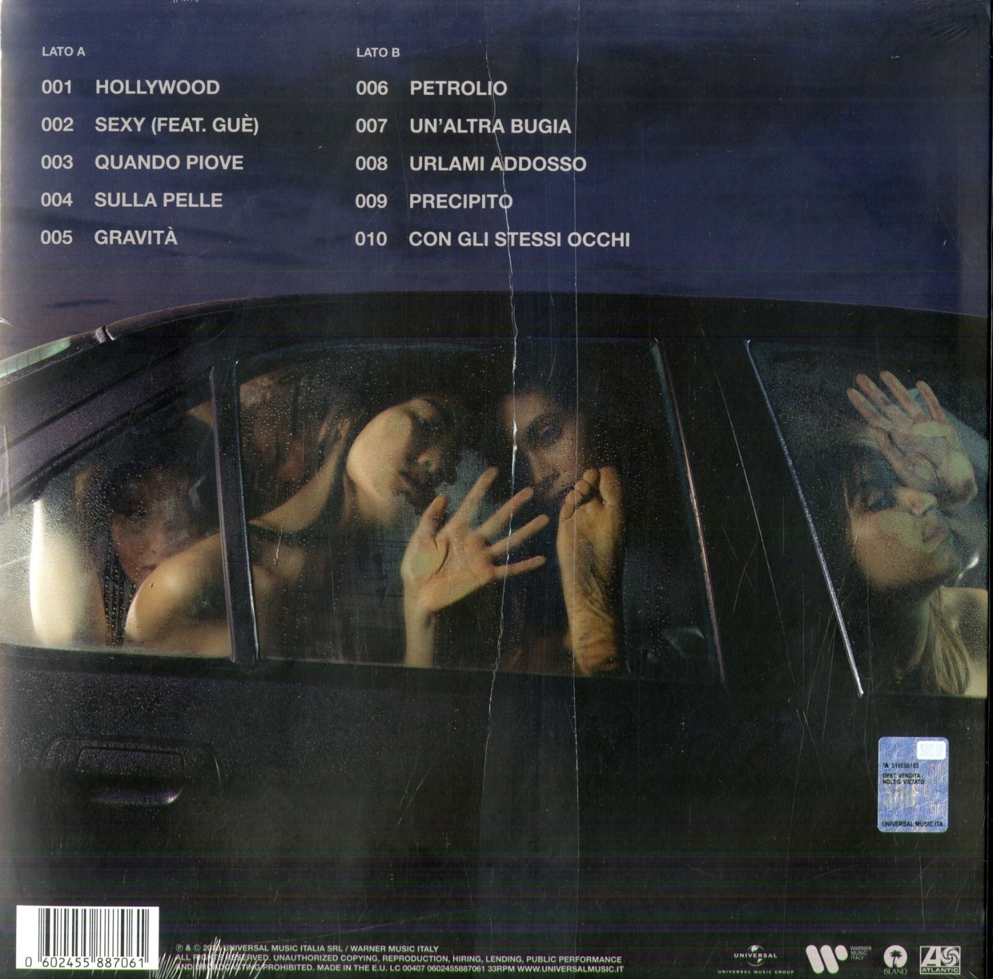 Irama & Rkomi No Stress LP Vinile Nuovo Sigillato