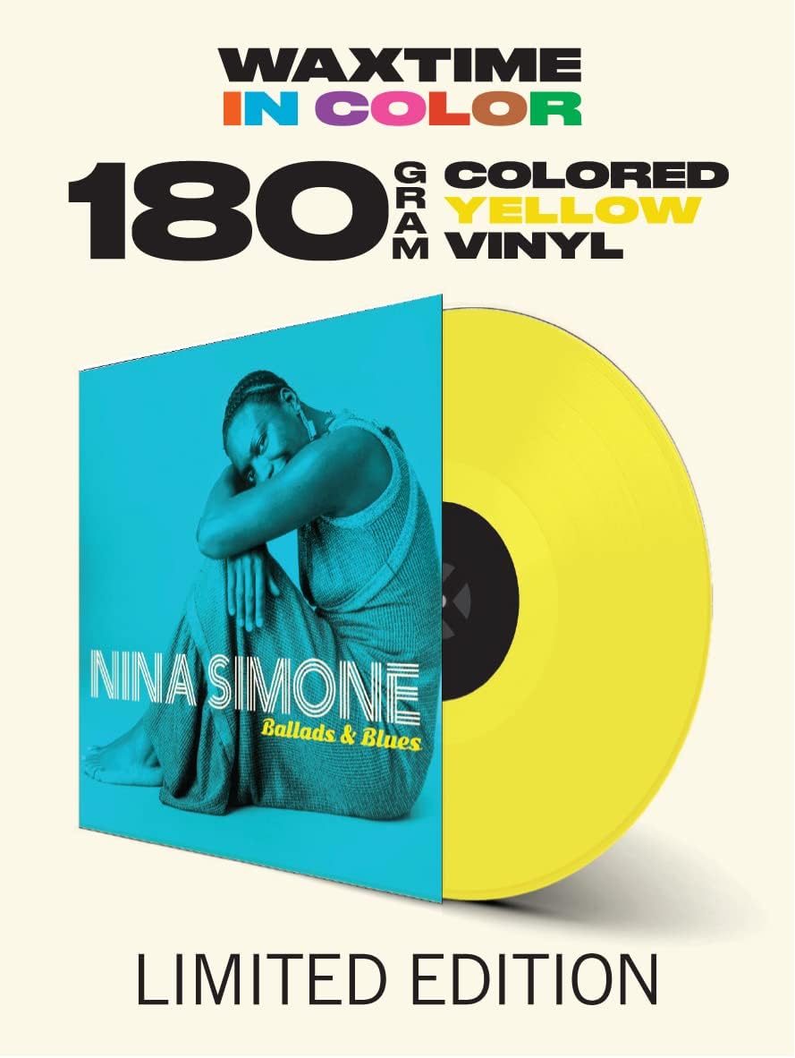 Nina Simone Ballads & Blues LP Vinile Edizione Limitata Colorato Yellow