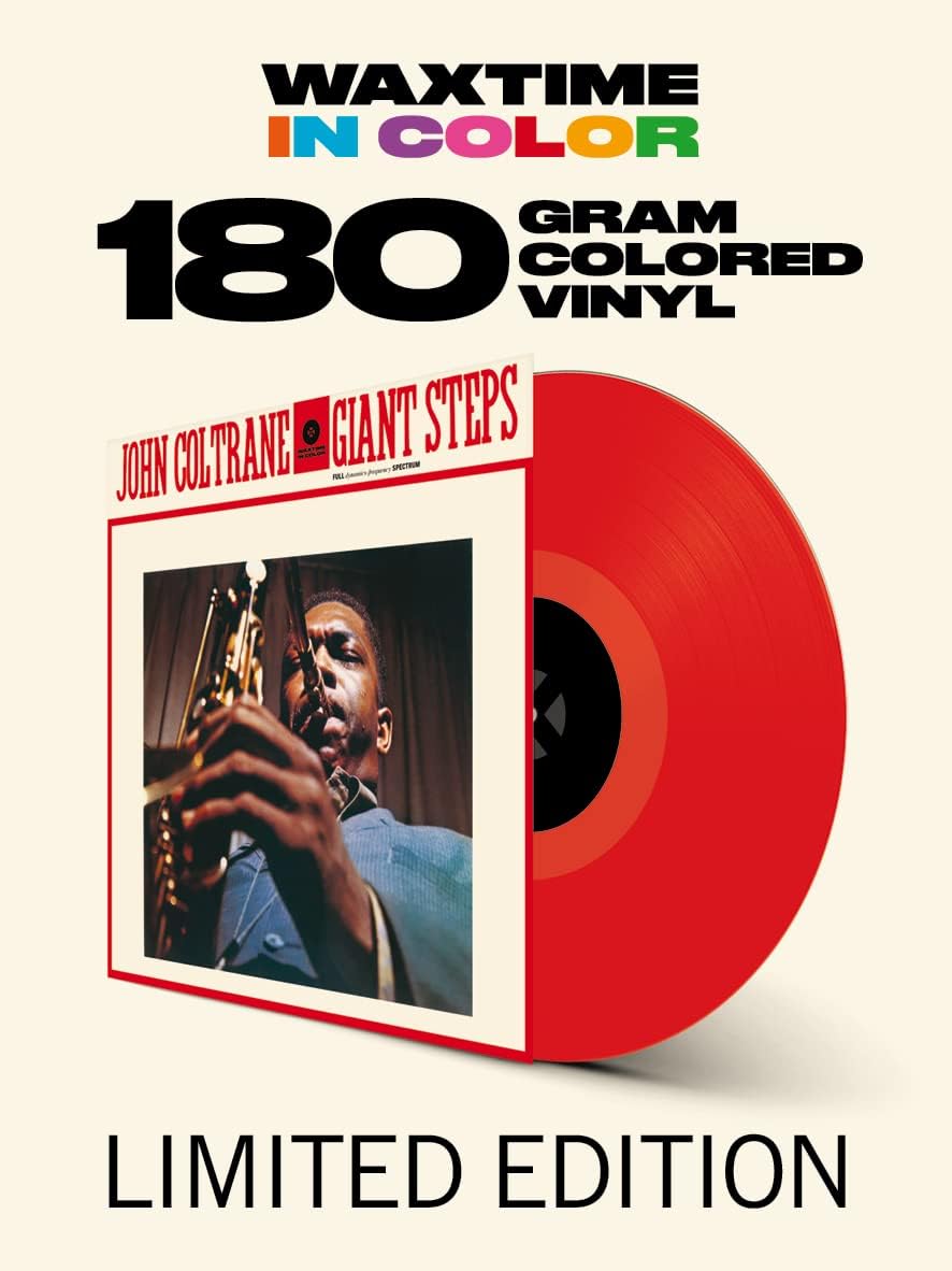 John Coltrane Giant Steps LP Vinile Edizione Limitata Colorato Red