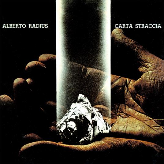 Alberto Radius Carta Straccia LP Vinile 180 Gr. Vinile Nero Numerato Limited Edt. Pre Order Dal 17 Ottobre