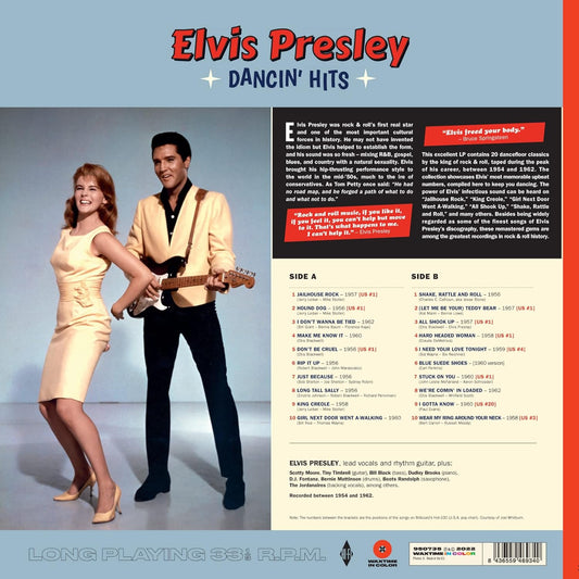 Elvis Presley Dancin' Hits LP Vinile Edizione Limitata Colorato Red