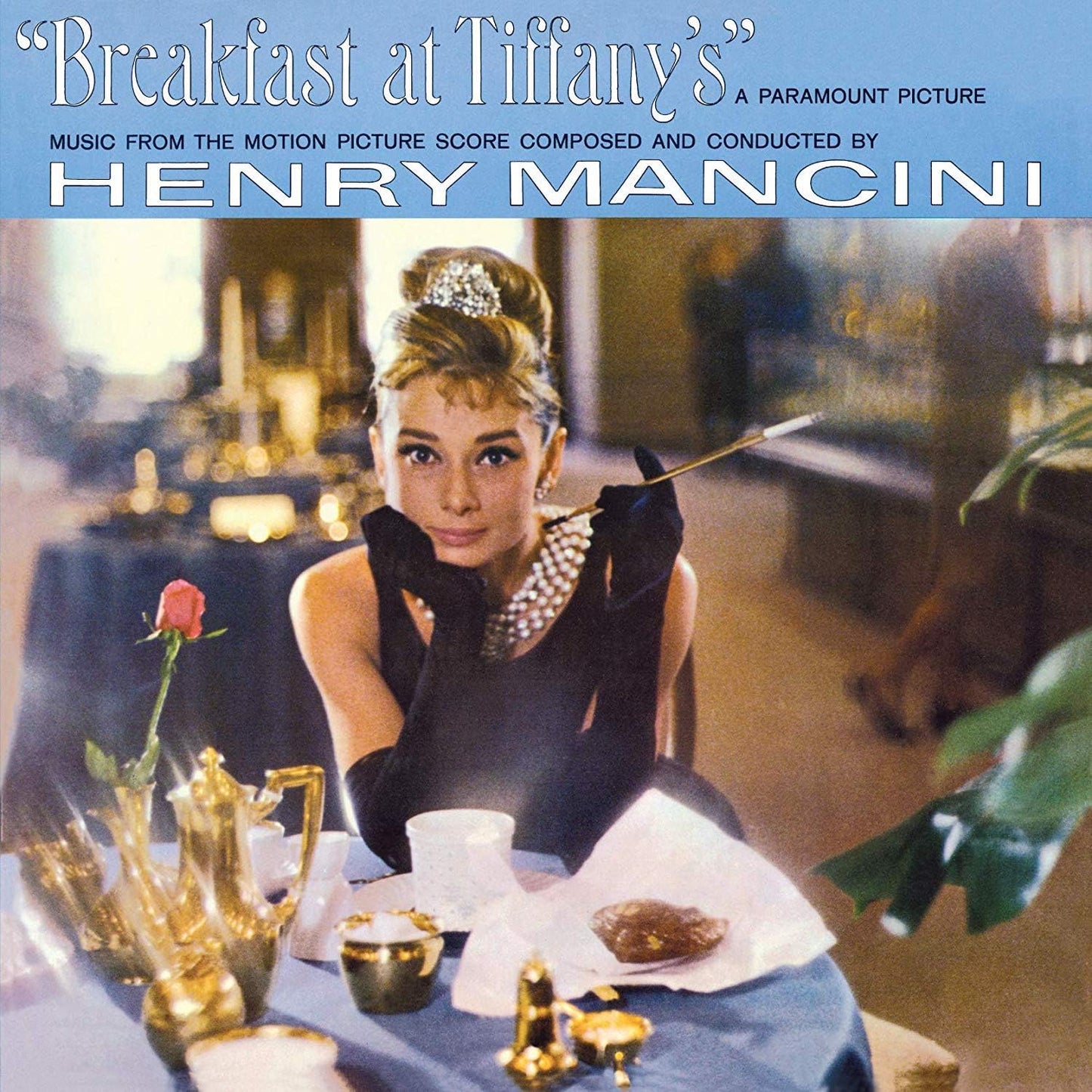 Henry Mancini Breakfast At Tiffany's Colonna Sonora LP Vinile Edizione Limitata Colorato Blu