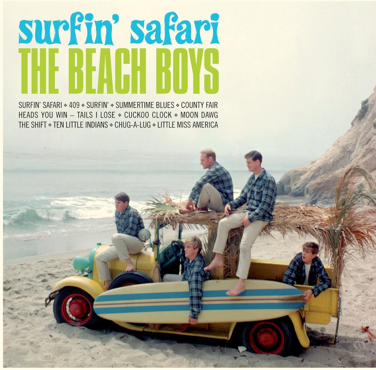 Beach Boys Surfin' Safari LP Vinile Edizione Colorata Green