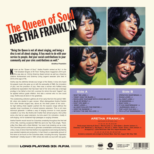 Aretha Franklin – The Queen Of Soul LP Vinile
