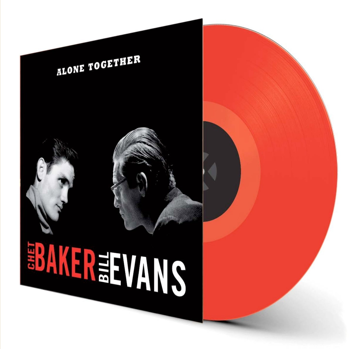 Chet Baker/ Bill Evans Alone Together LP Vinile Edizione Limitata Colorato Red