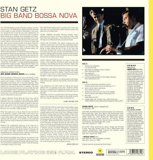 Stan Getz Big Band Bossa Nova LP Vinile Edizione Limitata Colorato Yellow