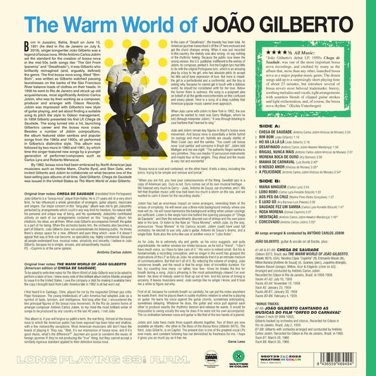 Joao Gilberto The Warm World Of Joao Gilberto LP Vinile Edizione Limitata Colorato Green