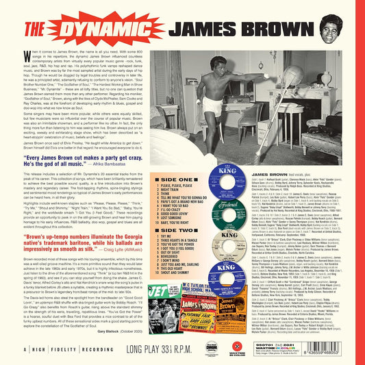 James Brown The Dynamic James Brown LP Vinile Edizione Limitata Colorato Red