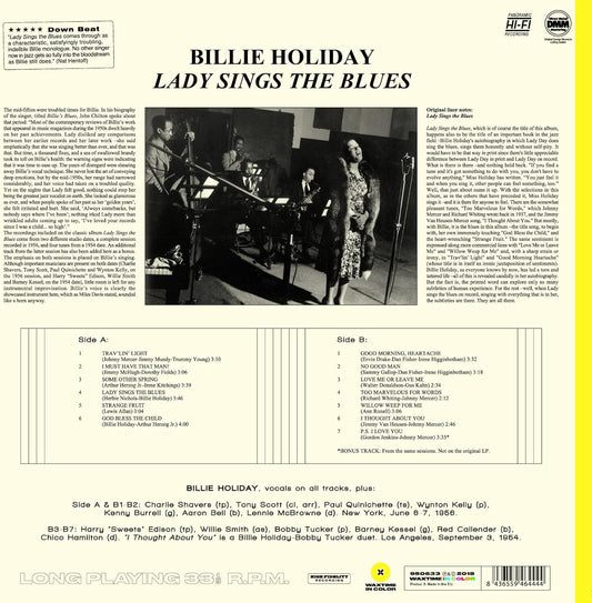 Billie Holiday Lady Sings The Blues LP Vinile Edizione Limitata Colorata Yellow